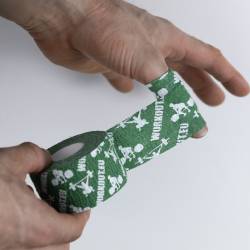 Thumb Hookgrip tape WORKOUT úzká - délka 7 m (zelená)