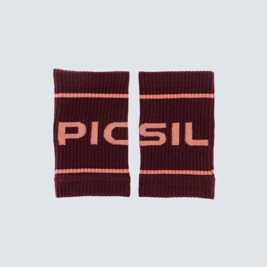 Potítka Long Sports Wristbands - burgundy