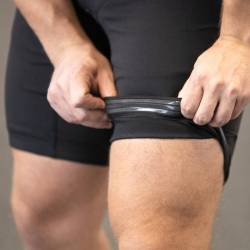 Vzpěračský dres WORKOUT 2.0 profi unisex - red/black