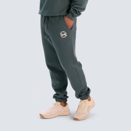 Pánské tepláky Picsil Lifestyle - Tmavě zelená