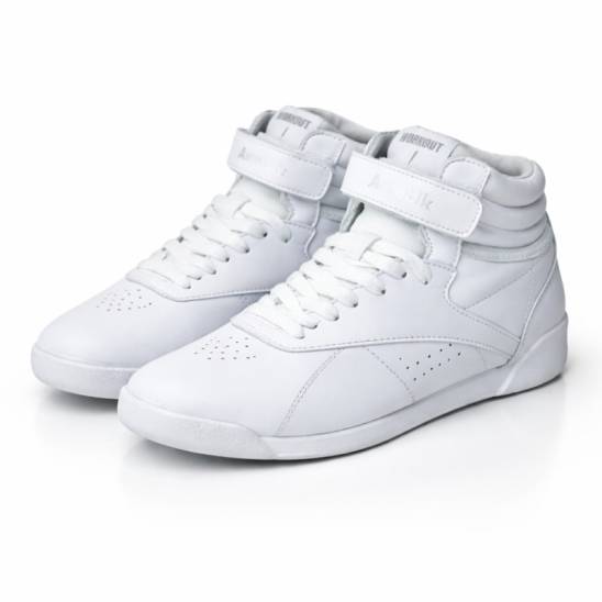 Scarpe da corsa aerobiche bianche per bambini Workout 2.0