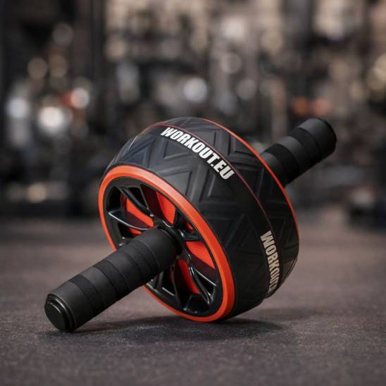 Dual Abs wheel Workout - red