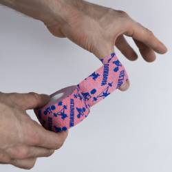Gymbox thumb tape úzká 32 ks - (růžová)