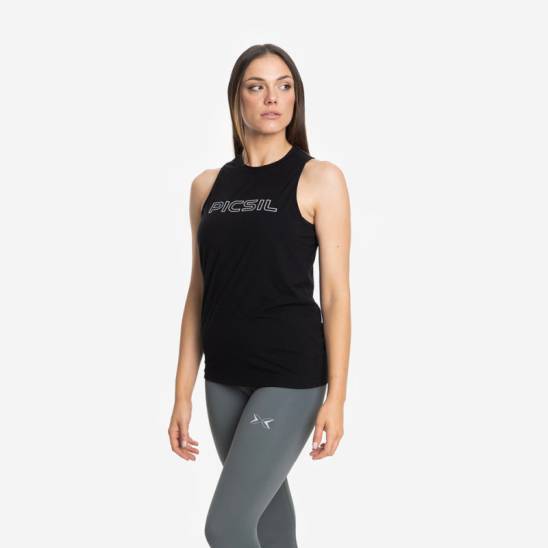 Picsil Premium 241 Damen-Tanktop - schwarz