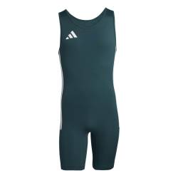Pánský vzpěračský - powerlifterský dres adidas zelený
