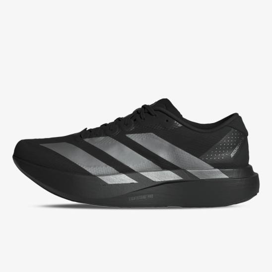 Běžecké boty adidas Adizero EVO SL Woven Shoes - černá/stříbrná