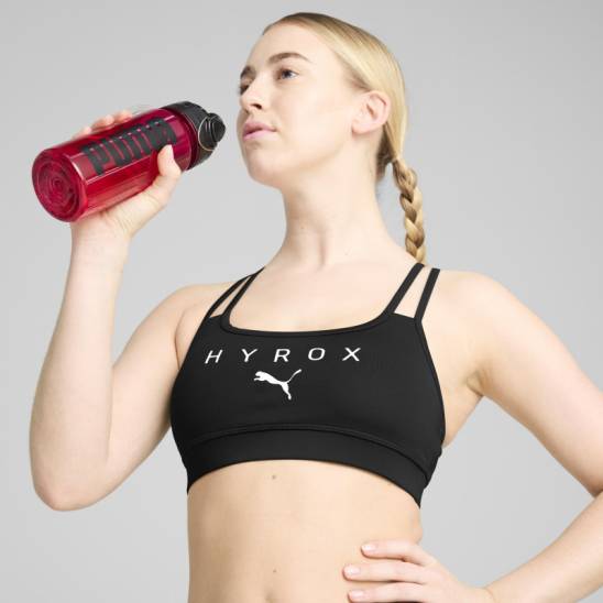 Reggiseno con spalline PUMA x HYROX move - nero