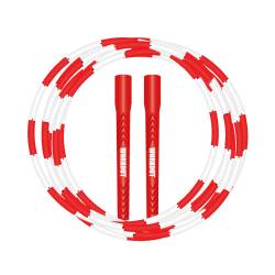 WORKOUT Perlenspringseil - verstellbar - rot