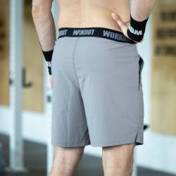 Pánské šortky WORKOUT - šedé