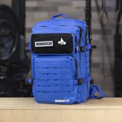 Fitness Backpack WORKOUT 2.0 - blue