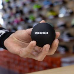Massage ball Lacrosse ball WORKOUT - black