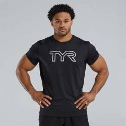 Mens TYR Airtec T-shirt - black