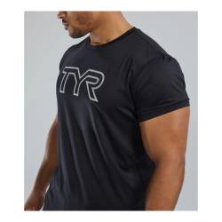 Pánské tričko TYR Airtec - černé