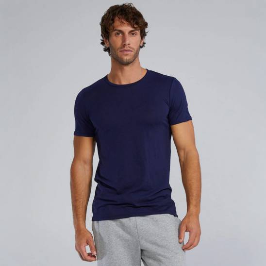 Mens lightweight ultrasoft TYR T-shirt - blue