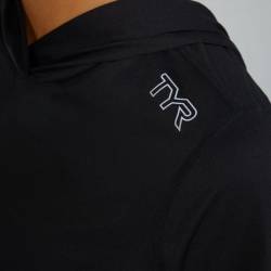 Damen-Kapuzenpullover TYR SLS Tech Performance - schwarz