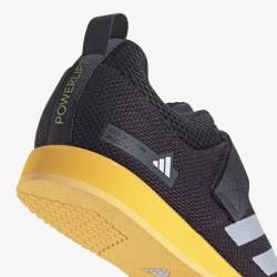 Vzpěračské boty Powerlift 5 - Tmavě černá/žlutá