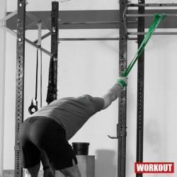 Resistant rubber WORKOUT green- 45 kg