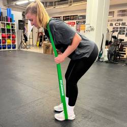 Resistant rubber WORKOUT green- 45 kg