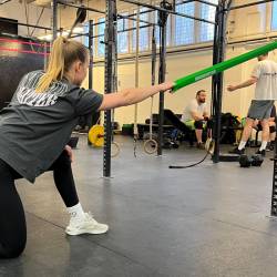 Resistant rubber WORKOUT green- 45 kg