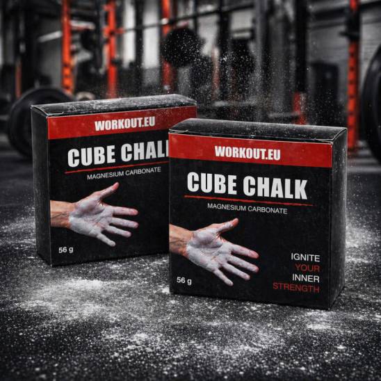 Cubo di magnesio 56g Blocco di gesso WORKOUT - 2 pezzi