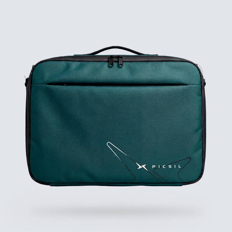 Picsil Horizon - Business Briefcase - moss