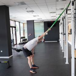 Odporová guma WORKOUT zelená - 45 kg