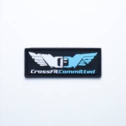 Toppa in velcro con logo CrossFit Commited