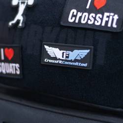 Nášivka se suchým zipem CrossFit Commited logo