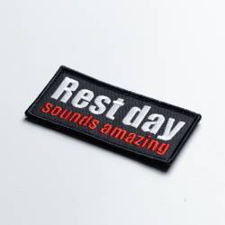 Rest day sounds amazing - toppa in velcro