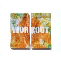 Braccialetti WORKOUT 2.0 - Arancione batik