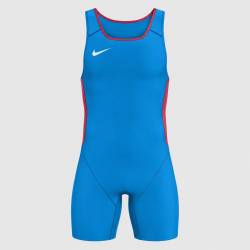 Dámský trikot Nike Weightlifting Singlet blue/scarlet