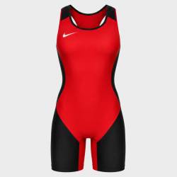 Dámský trikot Nike Weightlifting Singlet red/black