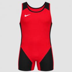 Pánský trikot Nike Weightlifting Singlet - Red/black