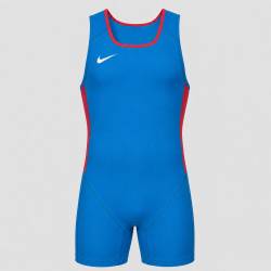 Pánský trikot Nike Weightlifting Singlet blue/scarlet