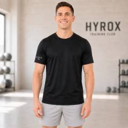 T-shirt Puma HYROX PERFORMANCE CITY da uomo - nera
