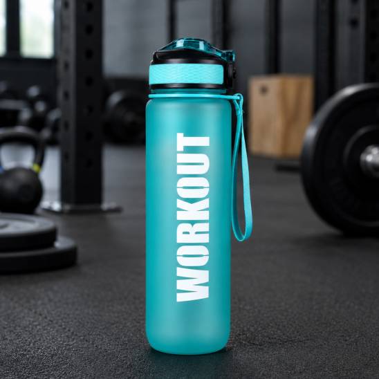 Láhev na pití WORKOUT Tritan 1000 ml - zelená