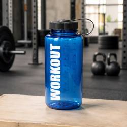 Borraccia WORKOUT 1000 ml - blu scuro