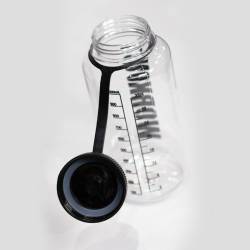 Láhev na pití WORKOUT 1000 ml - průhledná