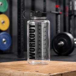 Borraccia WORKOUT 1000 ml - trasparente