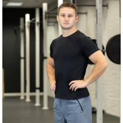 Maglietta sportiva da uomo WORKOUT - nero