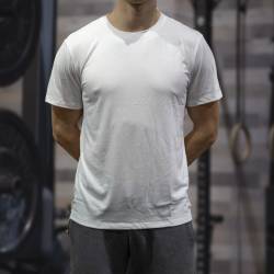 Pánské sportovní tričko WORKOUT - bílé
