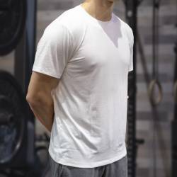 Pánské sportovní tričko WORKOUT - bílé