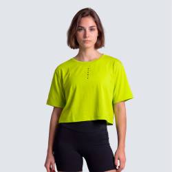 Dámské crop tričko Picsil Performance SS26 - zelené