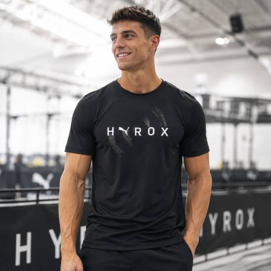Maglietta da allenamento da uomo PUMA HYROX Thermoadapt - nera