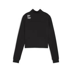 Felpa da donna PUMA HYROX CLOUDSPUN - nera