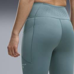 Leggings sportivi da donna PUMA HYROX PWRMODE 7/8 - turchese