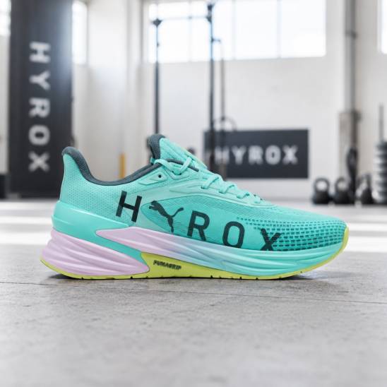 Scarpe da corsa da uomo Puma Hyrox Activate Nitro TR - turchese