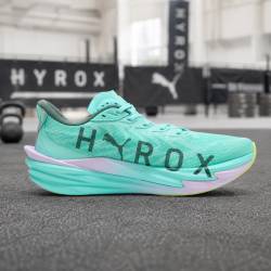 Scarpe da corsa da uomo PUMA x HYROX Deviate NITRO 4 - turchese