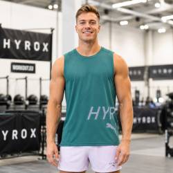 PUMA HYROX PWRMODE TRAINING Mens Tank Top - Green