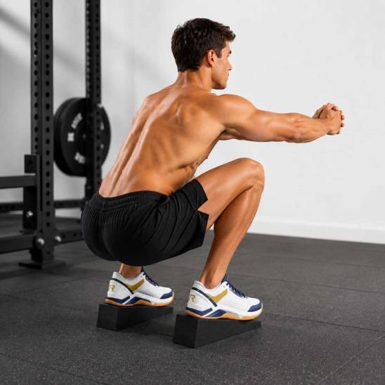 Klíny na dřep WORKOUT černé